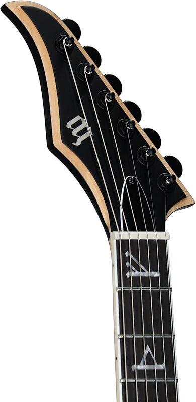 open zoom image for Wylde Audio Wrathmaker Spalted Maple Electric Guitar, with Ebony Fingerboard, New, Headstock Left Front