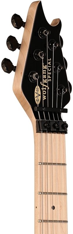 open zoom image for EVH Eddie Van Halen Wolfgang Special Electric Guitar, Black, Open Box (Very Good), Headstock Left Front