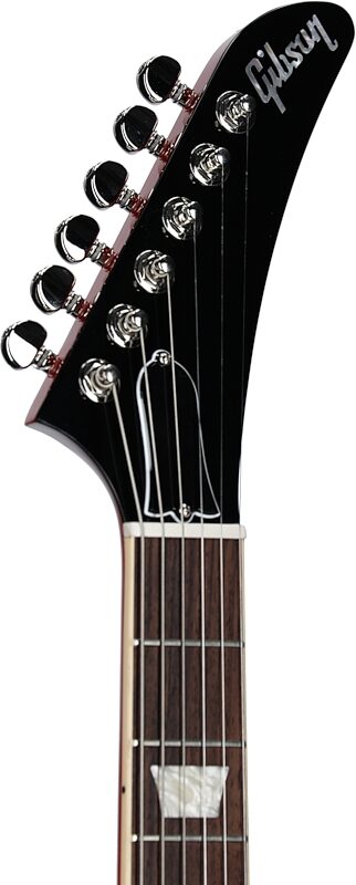 open zoom image for Gibson Theodore Standard Electric Guitar (with Case), Vintage Cherry, Open Box (Very Good), Headstock Left Front