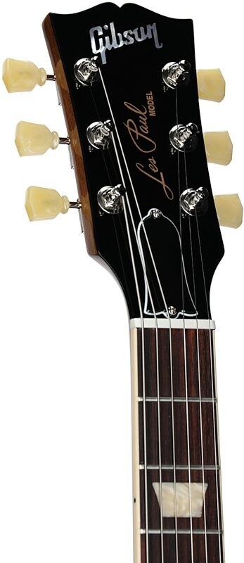 open zoom image for Gibson Limited Edition Les Paul Standard '50s Double Trouble Electric Guitar, Vintage Bourbon, Headstock Left Front