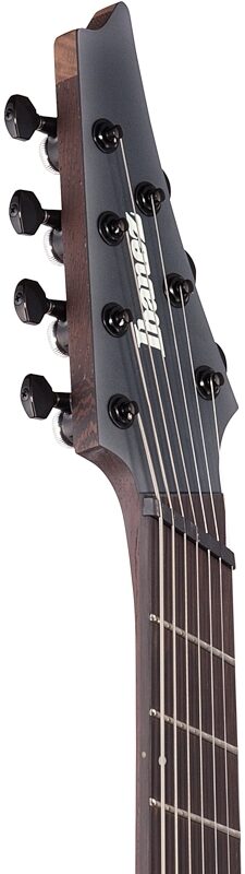 open zoom image for Ibanez RGD71ALMS Axion Label Electric Guitar, 7-String, Black Aurora Burst, Headstock Left Front
