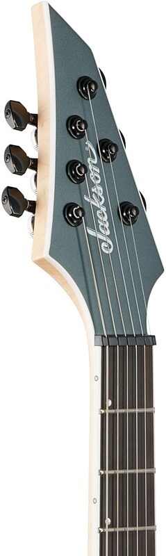 open zoom image for Jackson Pro Series Dinky DK Modern EverTune 6 Electric Guitar, 6-String, Satin Graphite, Headstock Left Front