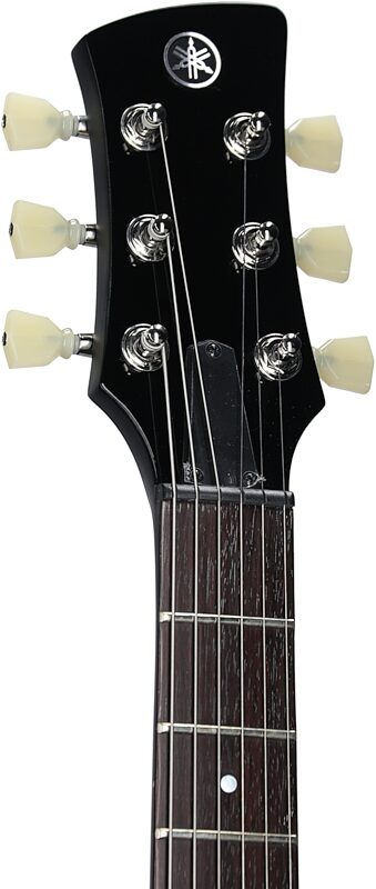 open zoom image for Yamaha Revstar Element RSE20 Electric Guitar, Black, Headstock Left Front