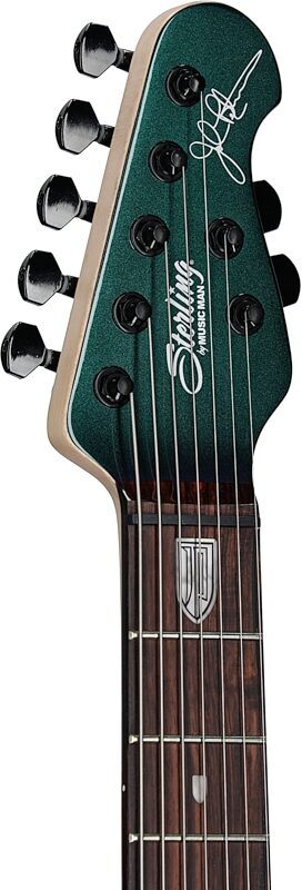 open zoom image for Sterling by Music Man John Petrucci Signature JP70 Electric Guitar, Mystic Dream, Rosewood Fretboard, Headstock Left Front