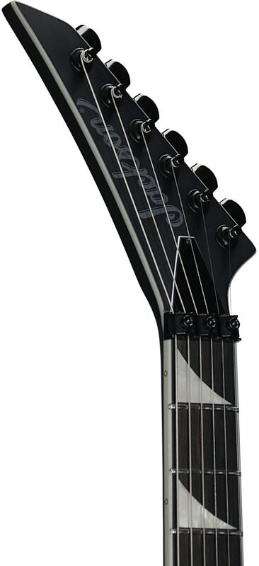open zoom image for Jackson Limited Edition Pro Plus Pure Metal Kelly KE1A Electric Guitar, Satin Black, Headstock Left Front
