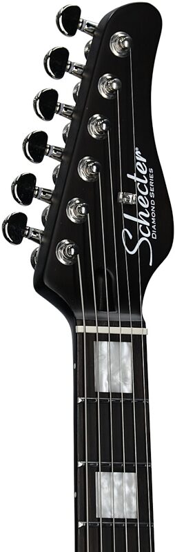open zoom image for Schecter Jack Fowler PT Electric Guitar, Drab Green, Headstock Left Front