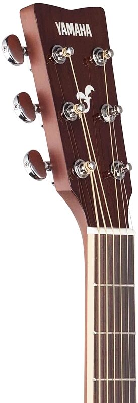 open zoom image for Yamaha FS-TA Concert TransAcoustic Acoustic-Electric Guitar, Brown Sunburst, Headstock Left Front
