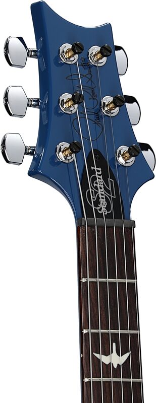 open zoom image for PRS Paul Reed Smith S2 Standard 22 Electric Guitar, Space Blue, Open Box (Very Good), Headstock Left Front