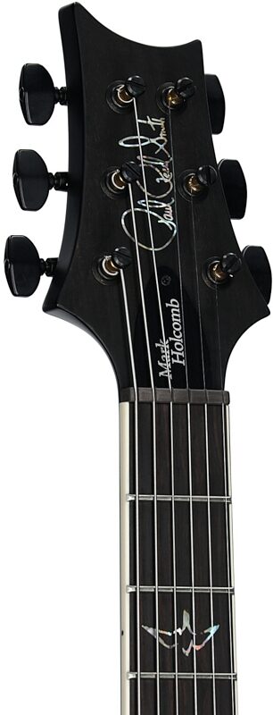 open zoom image for PRS Paul Reed Smith Mark Holcomb Wraparound Electric Guitar (with Case), Cobalt Smokeburst, Headstock Left Front