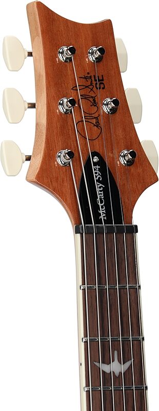 open zoom image for PRS Paul Reed Smith SE McCarty 594 v2 Electric Guitar (with Gig Bag), Charcoal, Headstock Left Front