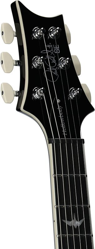 open zoom image for PRS Paul Reed Smith SE Hollowbody Standard Piezo Electric Guitar (with Gig Bag), Dog Hair Smokeburst, Headstock Left Front