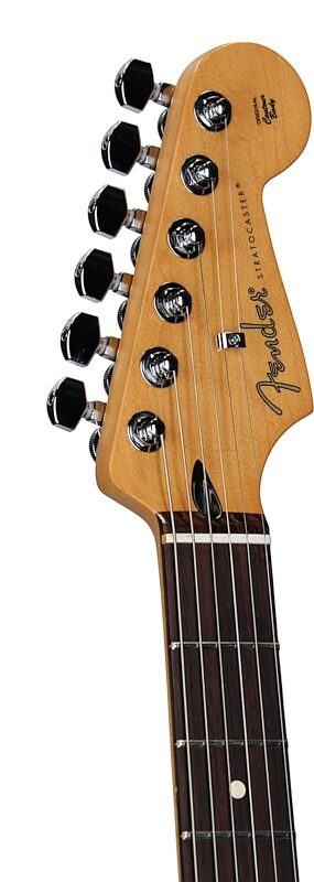 open zoom image for Fender Player II Modified Stratocaster HSS Electric Guitar, Rosewood Fingerboard (with Gig Bag), Electric Blue, Open Box (Very Good), Headstock Left Front