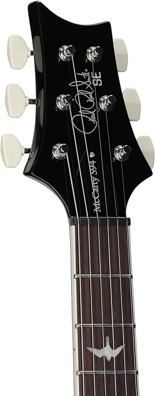 open zoom image for PRS Paul Reed Smith SE McCarty 594 v2 Electric Guitar (with Gig Bag), Black Gold Burst, Open Box (Very Good), Headstock Left Front