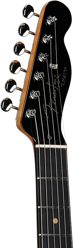 open zoom image for Fender Limited Edition Raphael Saadiq Telecaster Electric Guitar, Rosewood Fingerboard (with Case), Dark Metallic Red, Headstock Left Front