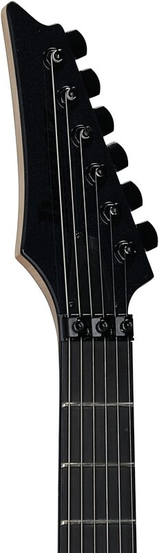open zoom image for Ibanez RGR6BSP Electric Guitar, Iron Pewter, Headstock Left Front