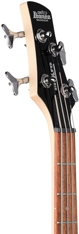 open zoom image for Ibanez GSRM20 Mikro Electric Bass, Starlight Blue, Headstock Left Front
