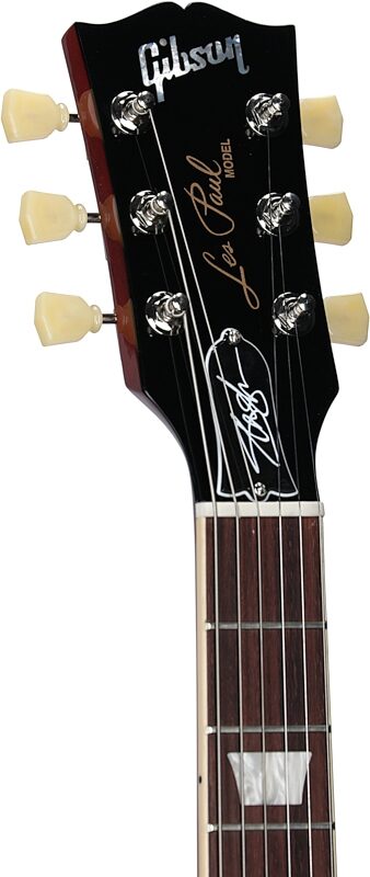 open zoom image for Gibson Signature Slash "Jessica" Les Paul Standard Electric Guitar (with Case), Honey Burst, Headstock Left Front