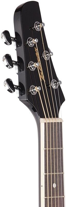 open zoom image for Ibanez TCY10E Talman Cutaway Acoustic-Electric Guitar, Black, Headstock Left Front