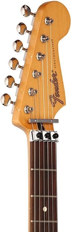 open zoom image for Fender Dave Murray Stratocaster Electric Guitar, Rosewood Fingerboard (with Gig Bag), 2-Color Sunburst, Headstock Left Front