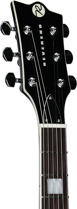 open zoom image for Reverend Bob Balch Signature Electric Guitar, 3-Tone Sunburst, Headstock Left Front