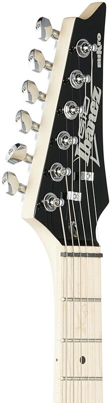 open zoom image for Ibanez GRGM21M Mikro Electric Guitar, Blue Burst, Headstock Left Front