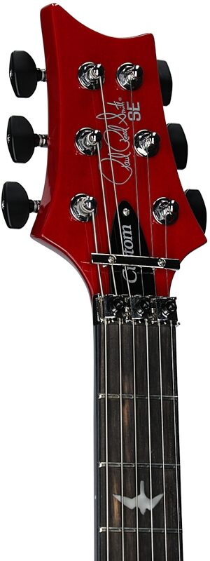 open zoom image for PRS Paul Reed Smith SE Custom 24 Floyd Electric Guitar (with Gig Bag), Charcoal Cherry Burst, Open Box (Very Good), Headstock Left Front