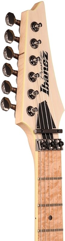 open zoom image for Ibanez RG652AHM Prestige Electric Guitar (with Case), Antique White Blonde, Headstock Left Front