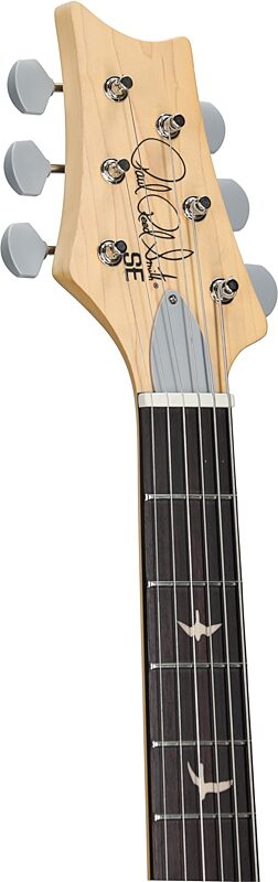 open zoom image for PRS Paul Reed Smith SE Silver Sky Electric Guitar, Left-Handed, Rosewood Fretboard (with Gig Bag), Dandy Lion, Headstock Left Front