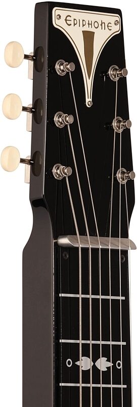 open zoom image for Epiphone Electar 1939 Century Electric Lap Steel Guitar (with Gig Bag), New, Headstock Left Front