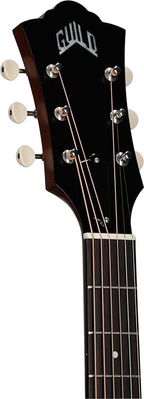 open zoom image for Guild F-40 Standard Jumbo Acoustic Guitar, Natural, Headstock Left Front