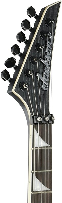 open zoom image for Jackson Pro Jeff Loomis Kelly Signature Electric Guitar, Black Ash, Open Box (Very Good), Headstock Left Front