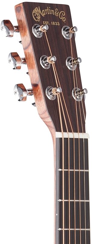 open zoom image for Martin LX1E Little Martin Acoustic-Electric Guitar (with Gig Bag), Natural, Headstock Left Front