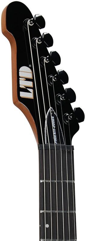 open zoom image for ESP LTD Phoenix PHX-200DX Electric Guitar, Red Burst, Headstock Left Front
