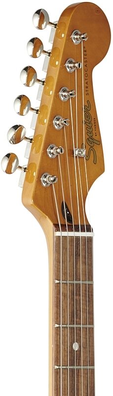 open zoom image for Squier Classic Vibe '60s Stratocaster Electric Guitar, with Laurel Fingerboard, Lake Placid Blue, Headstock Left Front