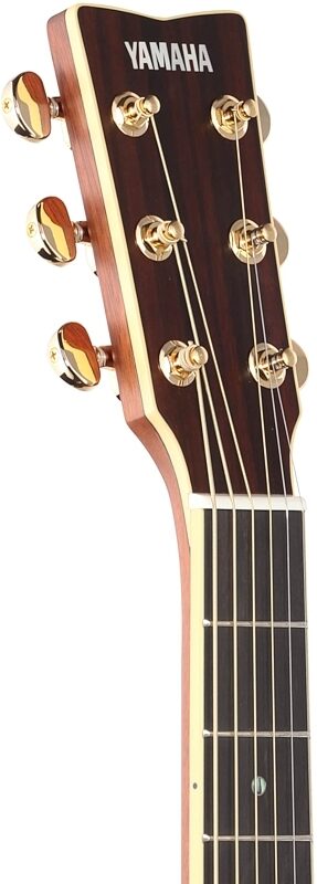 open zoom image for Yamaha LS-TA TransAcoustic Acoustic-Electric Guitar (with Gig Bag), Brown Sunburst, Headstock Left Front