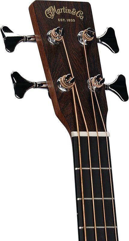 open zoom image for Martin 000C Junior E Acoustic-Electric Bass (with Soft Case), Burst, Headstock Left Front