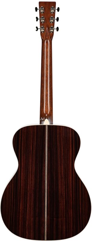 open zoom image for Martin OM-28E Modern Deluxe Orchestra Model Acoustic-Electric Guitar (with Case), New, Serial Number M2775609, Full Straight Back
