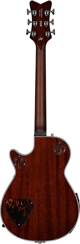 open zoom image for Gretsch G6134TFM-NH Nigel Hendroff Signature Penguin Electric Guitar (with Case), Penguin Amber, Serial Number JT23114426, Full Straight Back