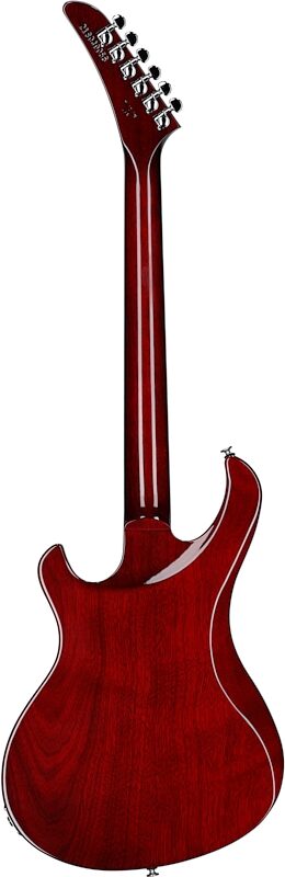 open zoom image for Gibson Victory Figured Top Electric Guitar (with Case), Wine Red, Serial Number 218040068, Full Straight Back