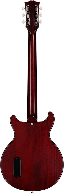 open zoom image for Gibson Custom 1958 Les Paul Junior Double Cut Reissue Electric Guitar (with Case), Cherry, Serial Number 85351, Full Straight Back