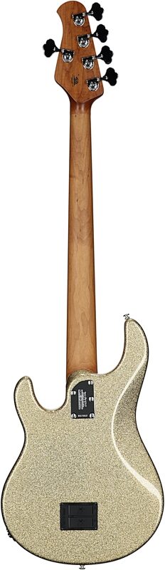 open zoom image for Ernie Ball Music Man StingRay 5 Special Electric Bass, 5-String (with Case), Genius Gold, Rosewood Fretboard, Serial Number K07062, Full Straight Back
