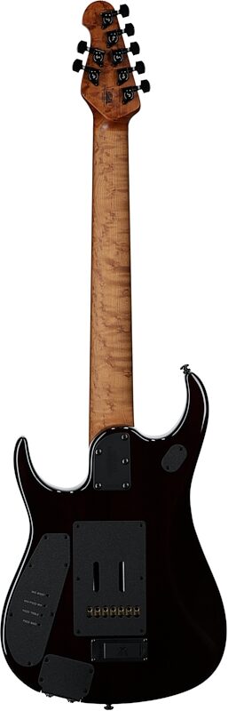 open zoom image for Ernie Ball Music Man Petrucci JP157 Electric Guitar (with Case), Amber Waves Quilt, Maple Fretboard, Serial Number K06490, Full Straight Back