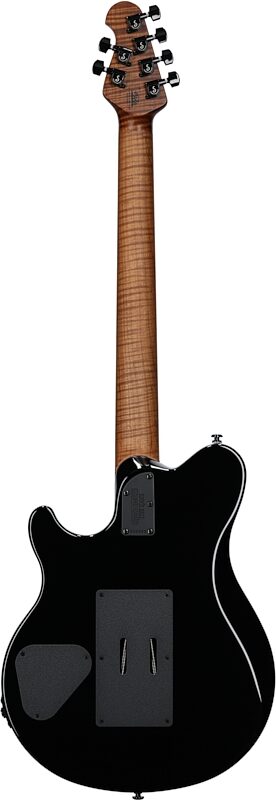 open zoom image for Ernie Ball Music Man Axis Electric Guitar (with Mono Gig Bag), Matcha Flame, Serial Number H06652, Full Straight Back
