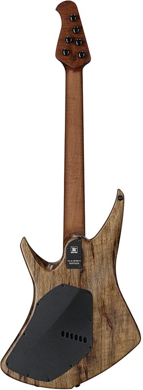 open zoom image for Ernie Ball Music Man Kaizen 6 Electric Guitar (with Case), Black Limba, Ebony Fretboard, Serial Number S12225, Full Straight Back