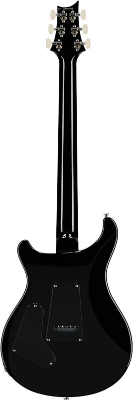 open zoom image for PRS Paul Reed Smith S2 Custom 24 Gloss Pattern Thin Electric Guitar (with Gig Bag), Faded Gray Black Blue Smokeburst, Serial Number S2083253, Full Straight Back