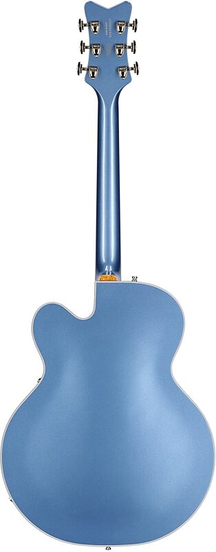 open zoom image for Gretsch Pro Series Falcon Electric Guitar (with Case), Cerulean Smoke, Serial Number JT25041305, Full Straight Back