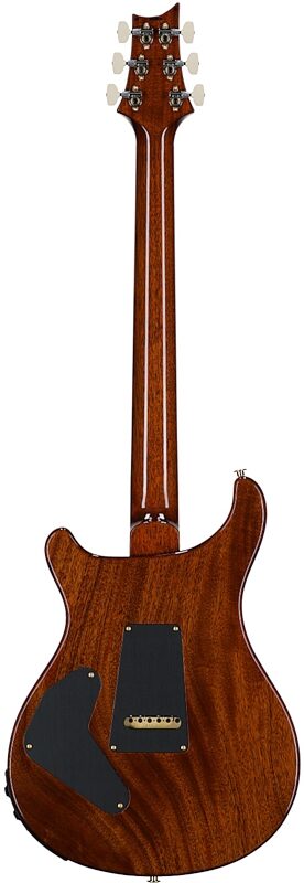 open zoom image for PRS Paul Reed Smith Custom 24 Piezo 10-Top Electric Guitar (with Case), Black Gold, Serial Number 0411531, Full Straight Back