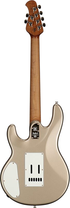 open zoom image for Ernie Ball Music Man StingRay II Cory Wong Electric Guitar, Cashmere, Serial Number s12700, Full Straight Back