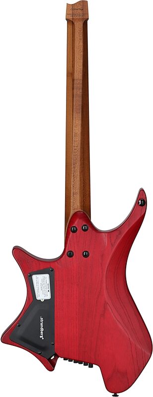 open zoom image for Strandberg Boden Original Series N2.6 Electric Guitar (with Gig Bag), Sunset Coral Burst Satin, Serial Number C2506744, Full Straight Back
