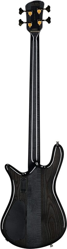 open zoom image for Spector Euro 4 Custom Electric Bass (with Gig Bag), Natural Black Burst, Serial Number ]C121NB23276, Full Straight Back